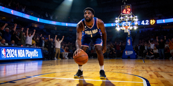 NBA季后赛直播，球员执行关键罚球